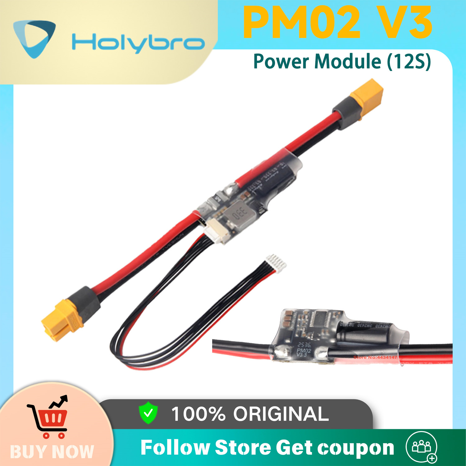 홀리브로 PM02D 파워 모듈 2S-12S PX4 아르 - Drone Racing Flight Controller 리뷰 및 가격