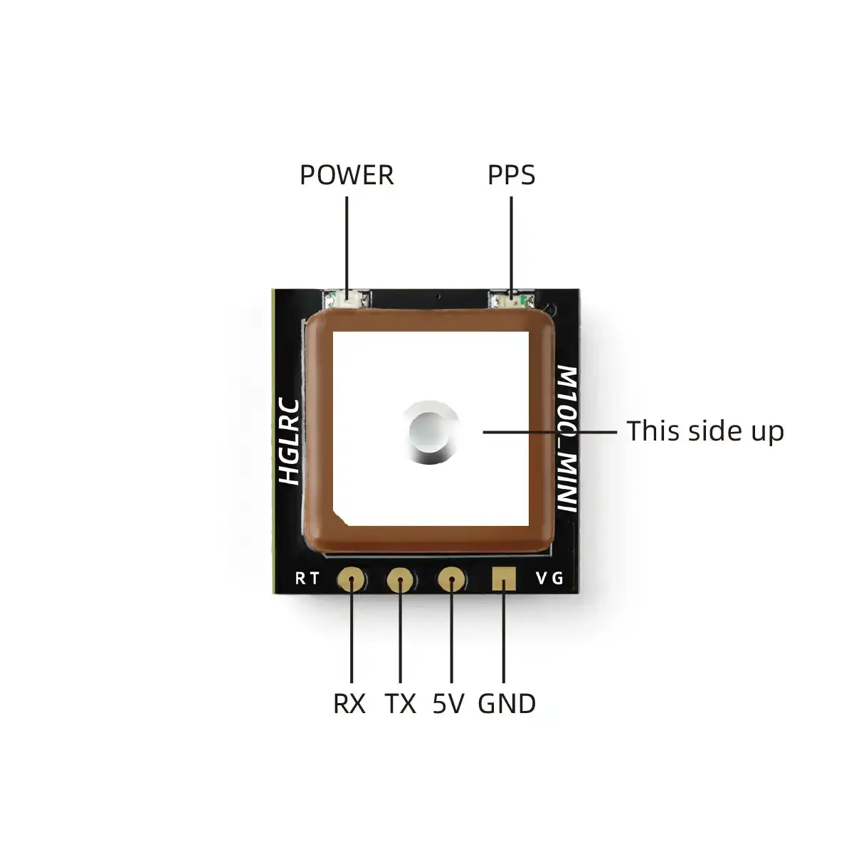 HGLRC M100 미니 GPS 모듈 M10 UBLOX - Drone Racing Flight Controller 리뷰 및 가격