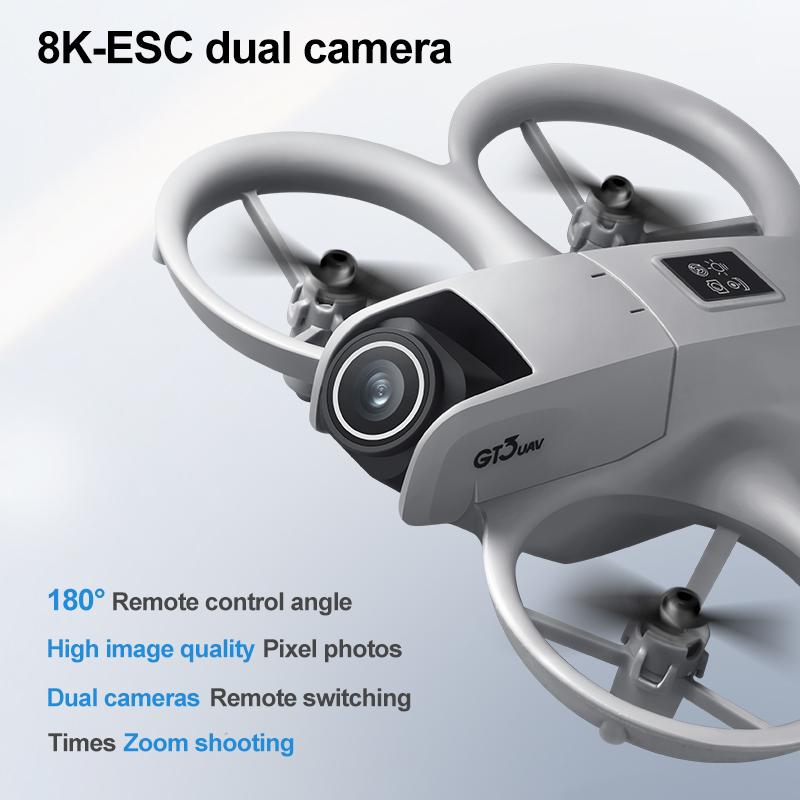 신형 GT3 스크린 탑재 미니 드론 8K HD 카메라  - Drone Racing Camera 리뷰 및 가격